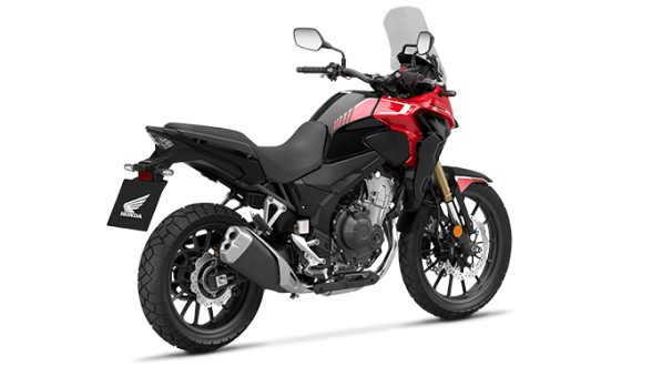 A studio image of a Honda NC750X