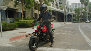 A top view of a Honda Navi